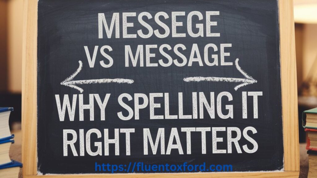 Messege vs Message: Why Spelling It Right Matters